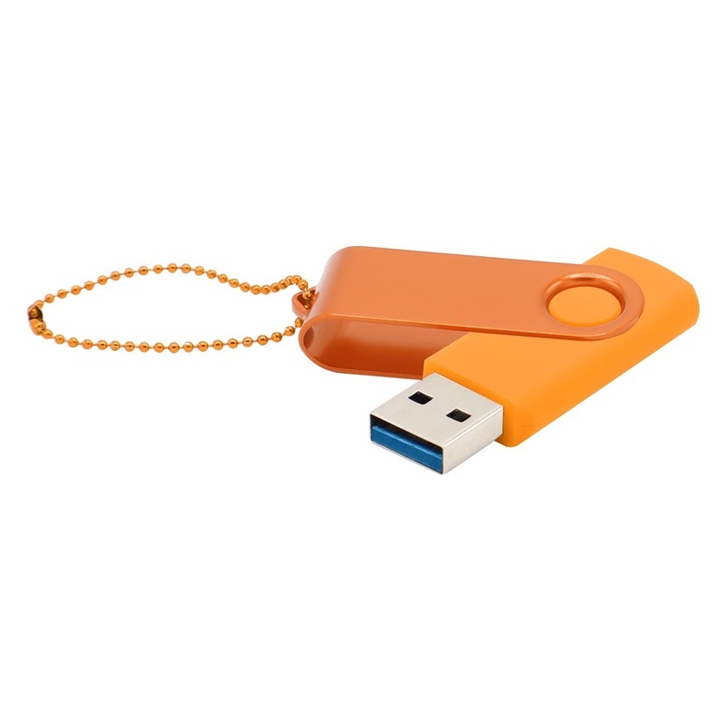 Флешка Designer To Go 3.0 USB 16Gb, оранжевый с логотипом