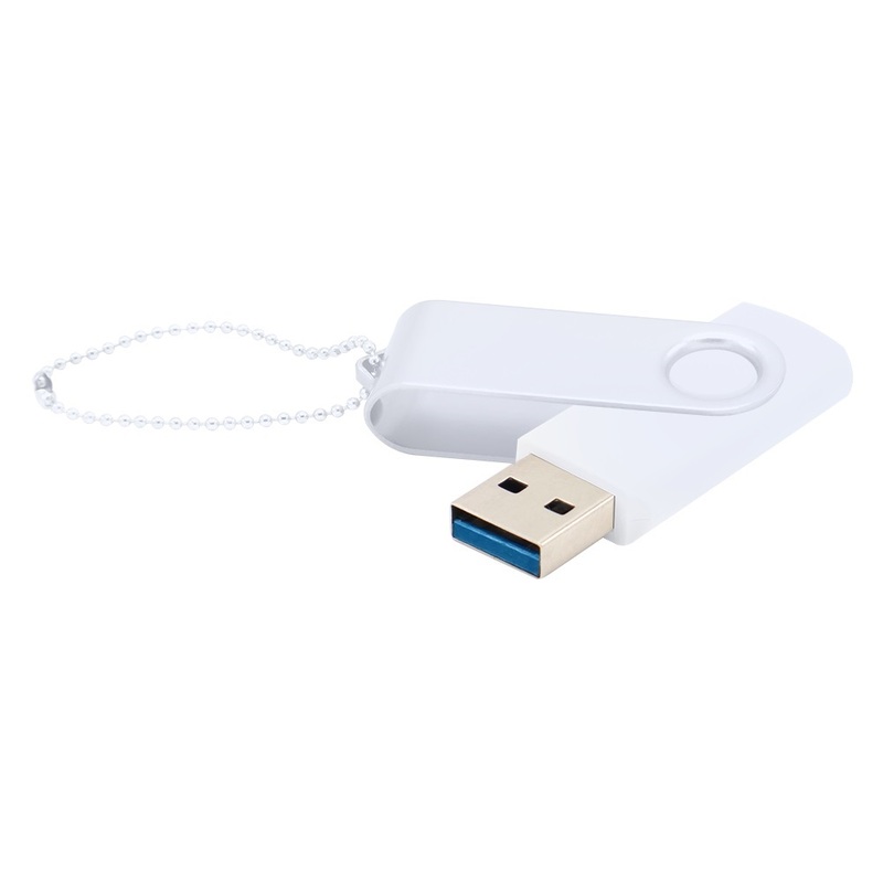 Флешка Designer To Go 3.0 USB 64Gb, белый с логотипом