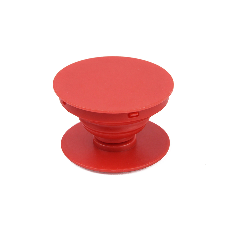 Подставка-держатель для телефона PopSocket, красный с логотипом