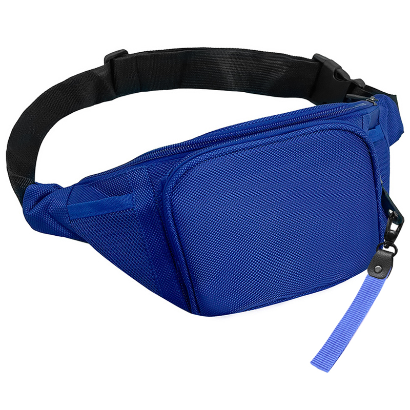 Поясная сумка SPLIT TO GO, Синий/Синий с логотипом