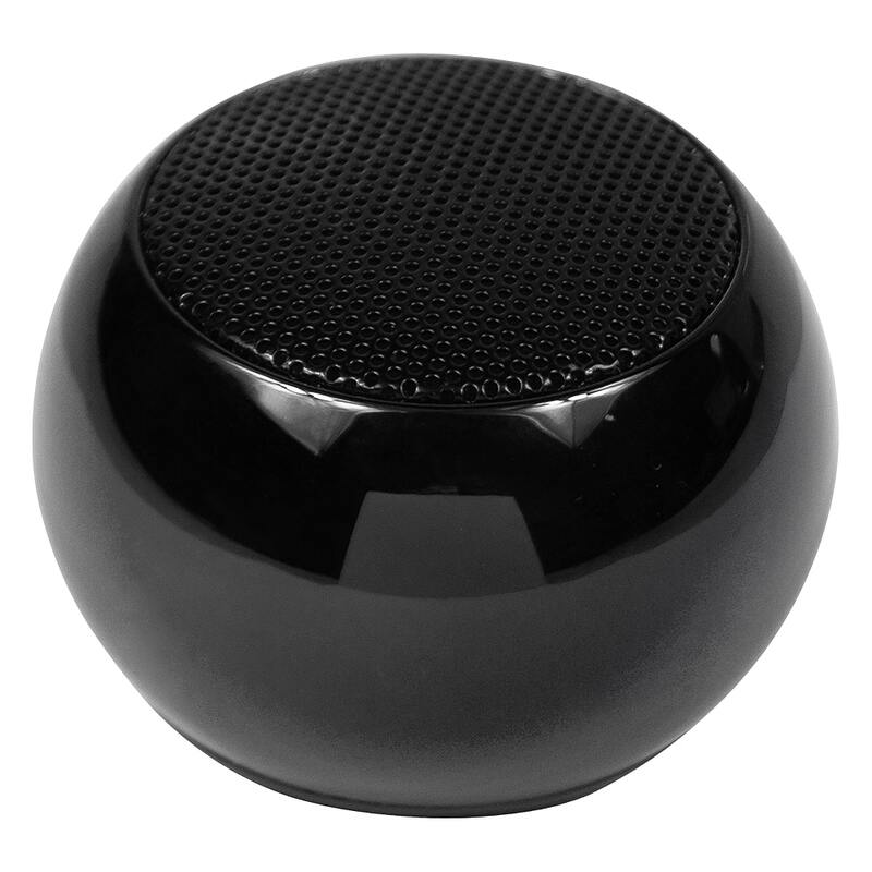 Колонка беспроводная MyTone Mini Sound, черный металлик с логотипом