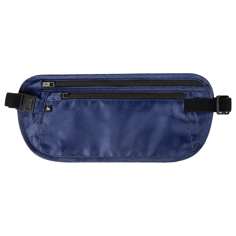 Поясная сумка COMFORT MONEY BELT, тёмно-синий с логотипом
