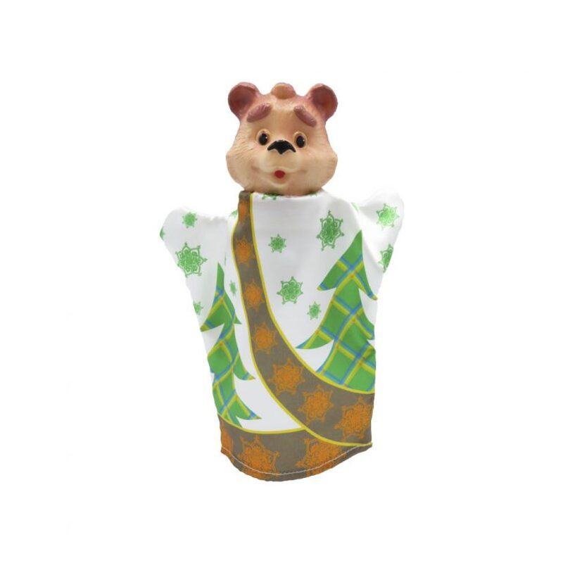 ИГРУШКА БИ-БА-БО МИШКА (135) с логотипом