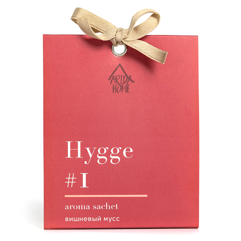 Аромасаше HYGGE #1 Вишневый мусс с логотипом