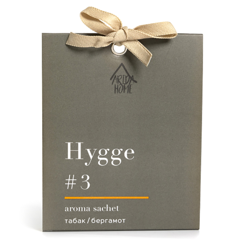Аромасаше HYGGE #3 Табак/бергамот с логотипом