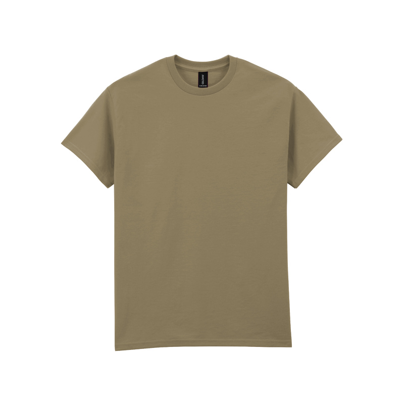Футболка ULTRA COTTON, СЕРО-БЕЖЕВЫЙ 3XL с логотипом