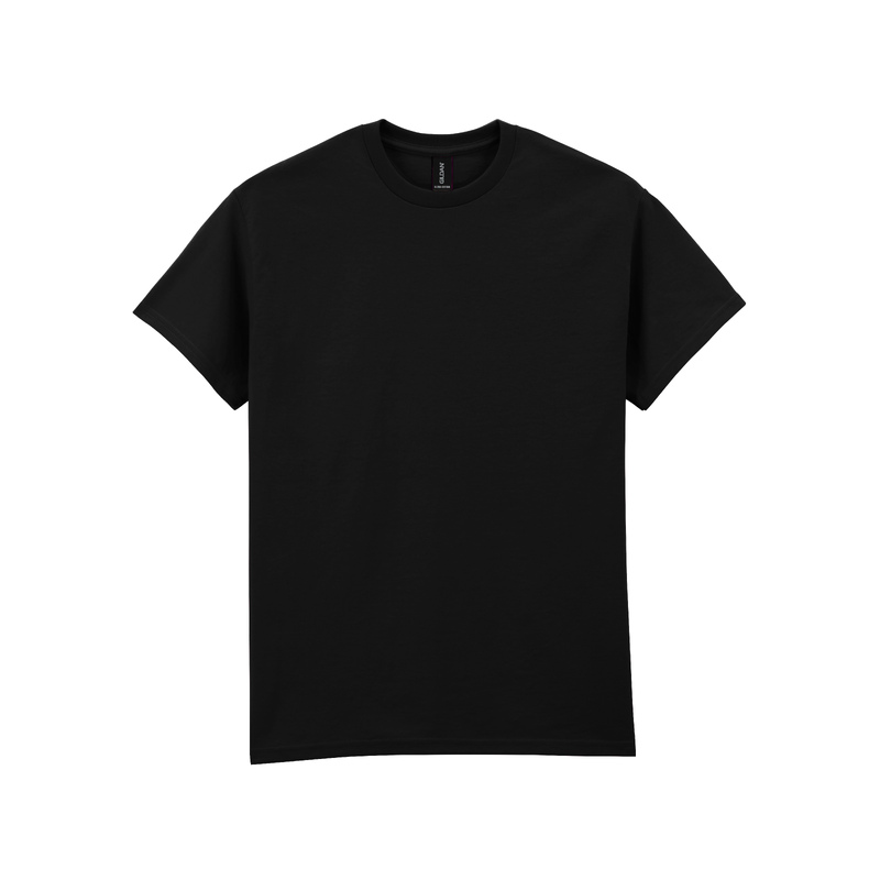 Футболка LIGHT COTTON, ЧЕРНЫЙ 3XL с логотипом