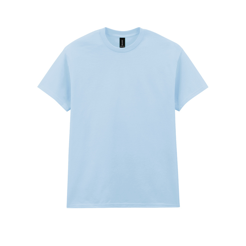 Футболка HEAVY COTTON, СВЕТЛО-ГОЛУБОЙ 2XL с логотипом