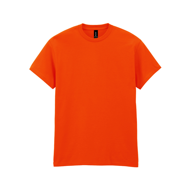 Футболка HEAVY COTTON, ОРАНЖЕВЫЙ 2XL с логотипом