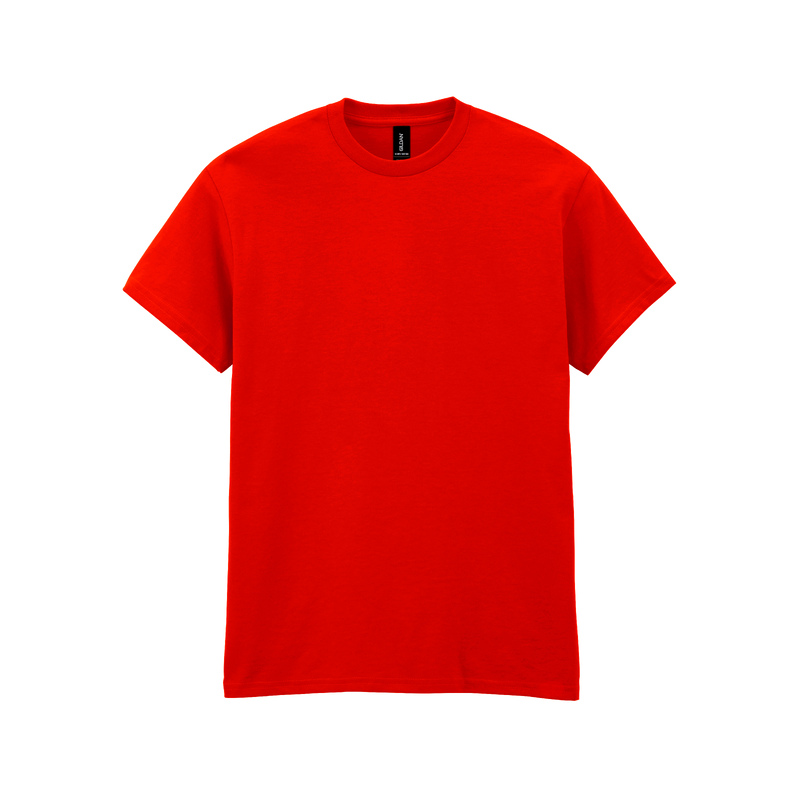 Футболка HEAVY COTTON, КРАСНЫЙ 2XL с логотипом