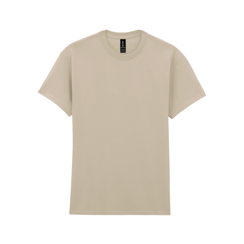 Футболка HEAVY COTTON, ПЕСОЧНЫЙ 3XL с логотипом