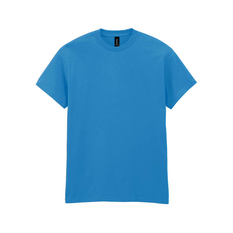 Футболка HEAVY COTTON, ЯРКО-СИНИЙ 2XL с логотипом