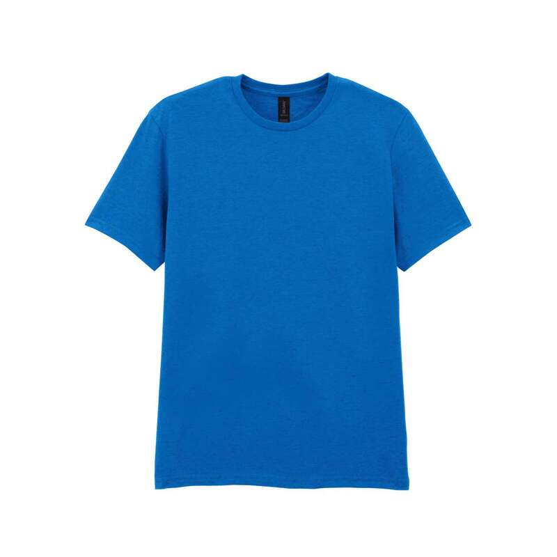 Футболка SOFTSTYLE, КОРОЛЕВСКИЙ СИНИЙ 4XL с логотипом