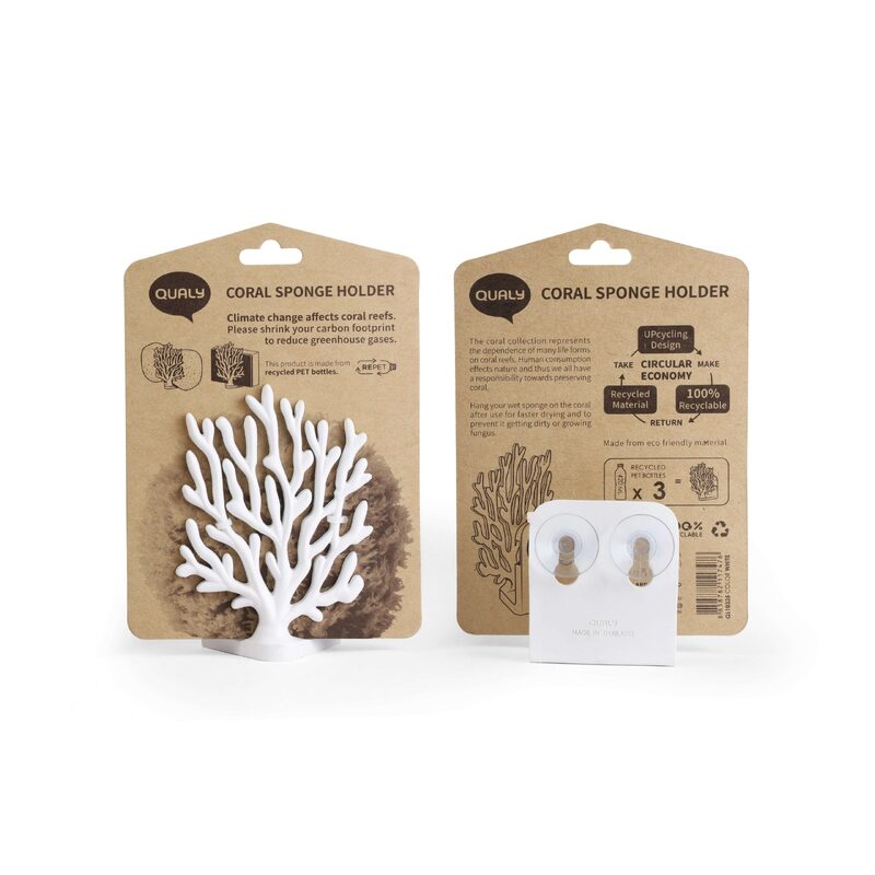 Держатель для мочалок coral sponge с логотипом