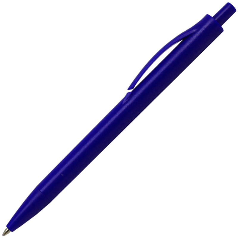 Ручка шариковая IGLA COLOR, пластиковая, синяя 286 с логотипом