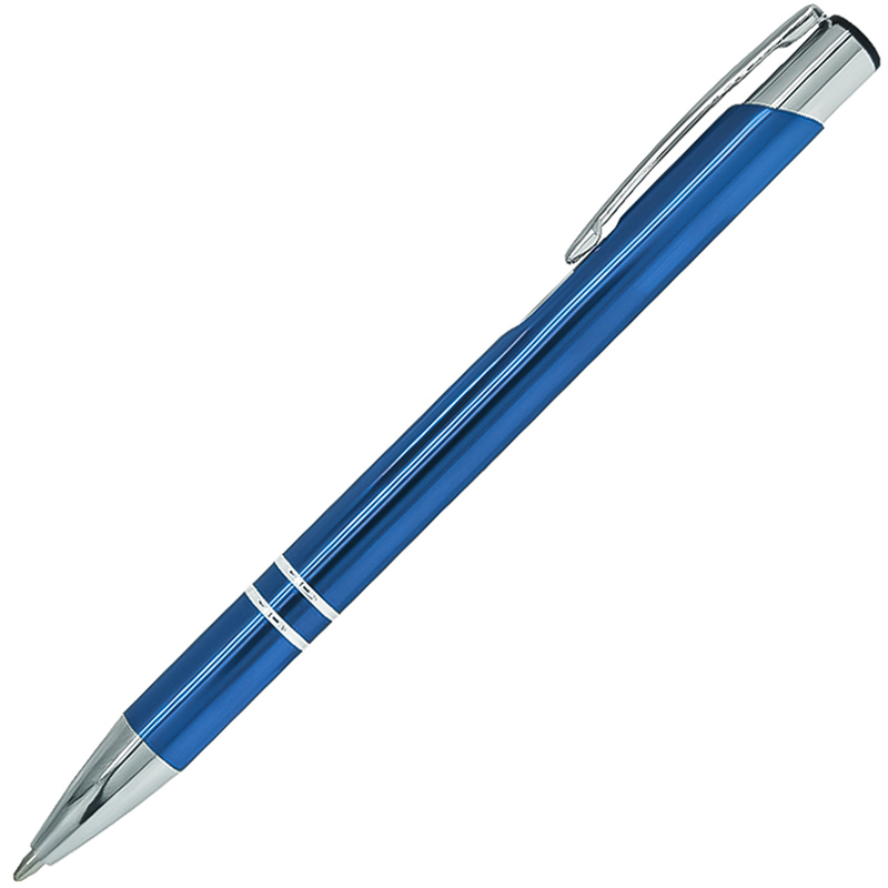 Ручка шариковая Legend Requis, металлическая, синяя 285 С с логотипом