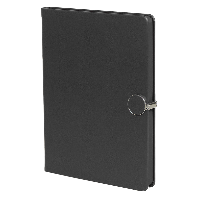 Ежедневник Alfa Omega Dolcetto Business Edition B5, черный с логотипом