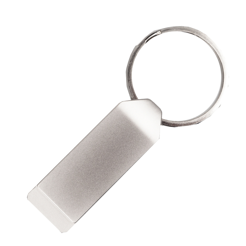 Флеш накопитель USB 2.0 Modena 32GB, металл, серебристый с логотипом
