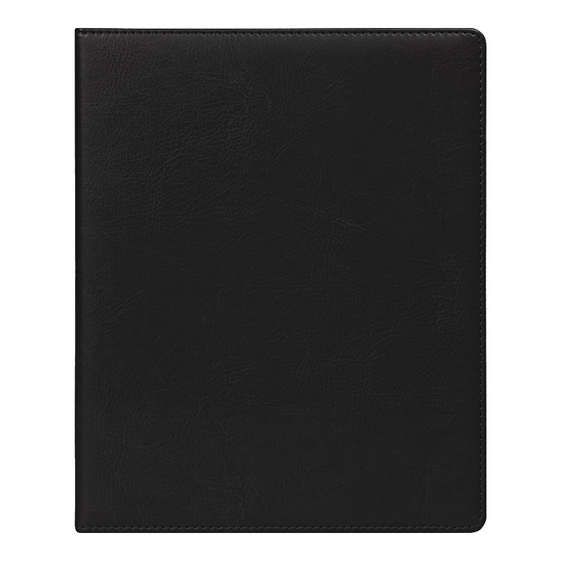 Обложка Classic Agenda Buffalo A4, черный, твердая с логотипом