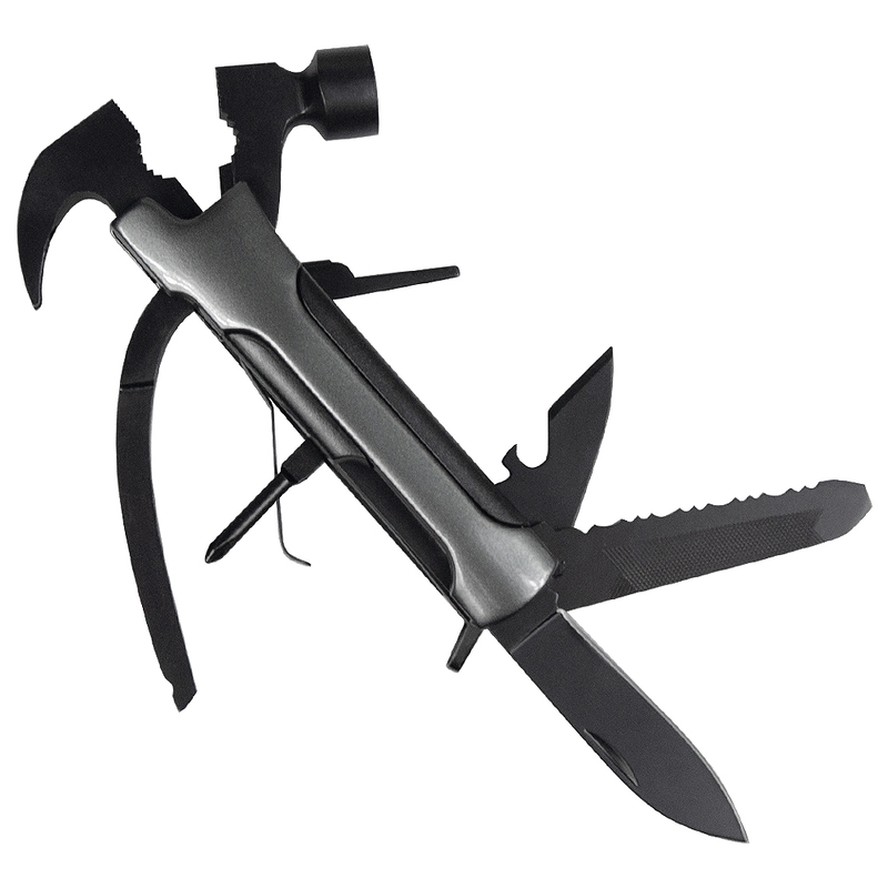 Мультитул Tools Hummer, черный,  в подарочной коробке с логотипом