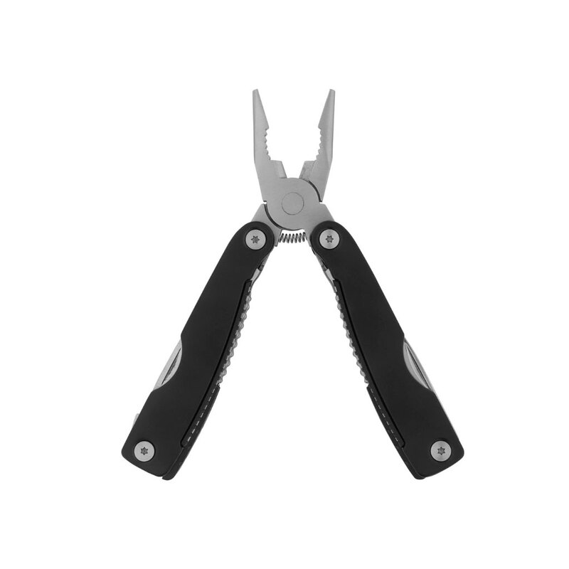 Мультитул Tools Сrafter (мультиинструмент) 9 в 1 в подарочной коробке, черный с логотипом