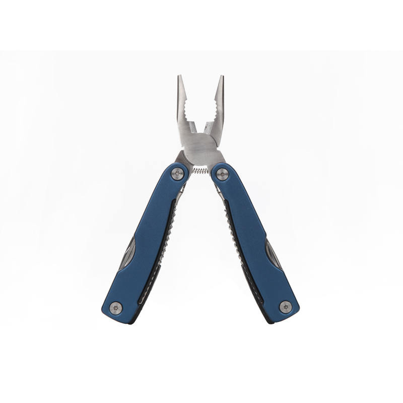 Мультитул Tools Сrafter (мультиинструмент) 9 в 1 в подарочной коробке, синий с логотипом