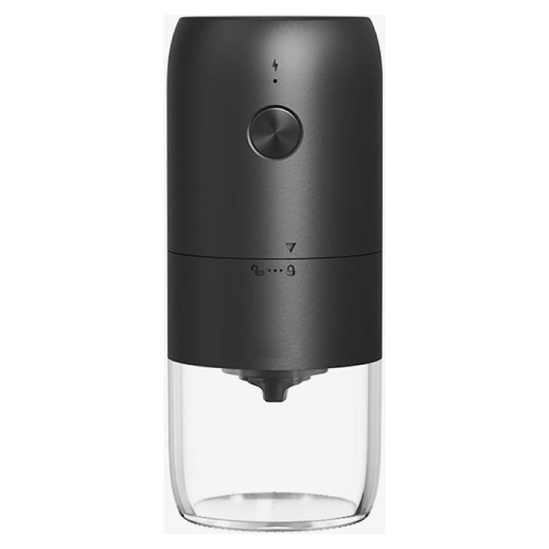 Кофемолка Circle Joy Electric Coffee Grinder, на аккумуляторе, type-c, черная с логотипом