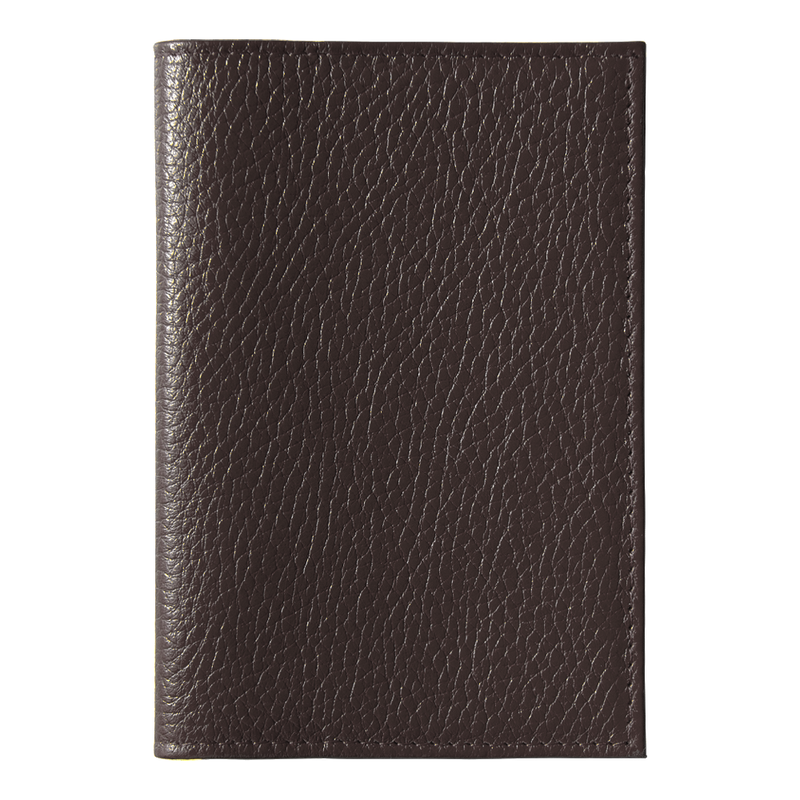 Обложка для автодокументов Leather Sky Flotter Sun из натуральной кожи, коричневая с логотипом