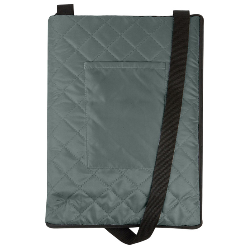 Плед для пикника Summer Blanket, размер 115*145 см, серый с логотипом