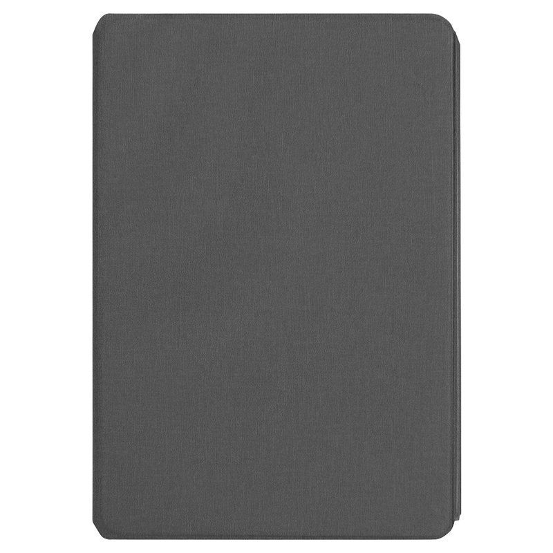 Блокнот в суперобложке Country Uma Linen A5+, недатированный, в твердой обложке, темно-серый с логотипом