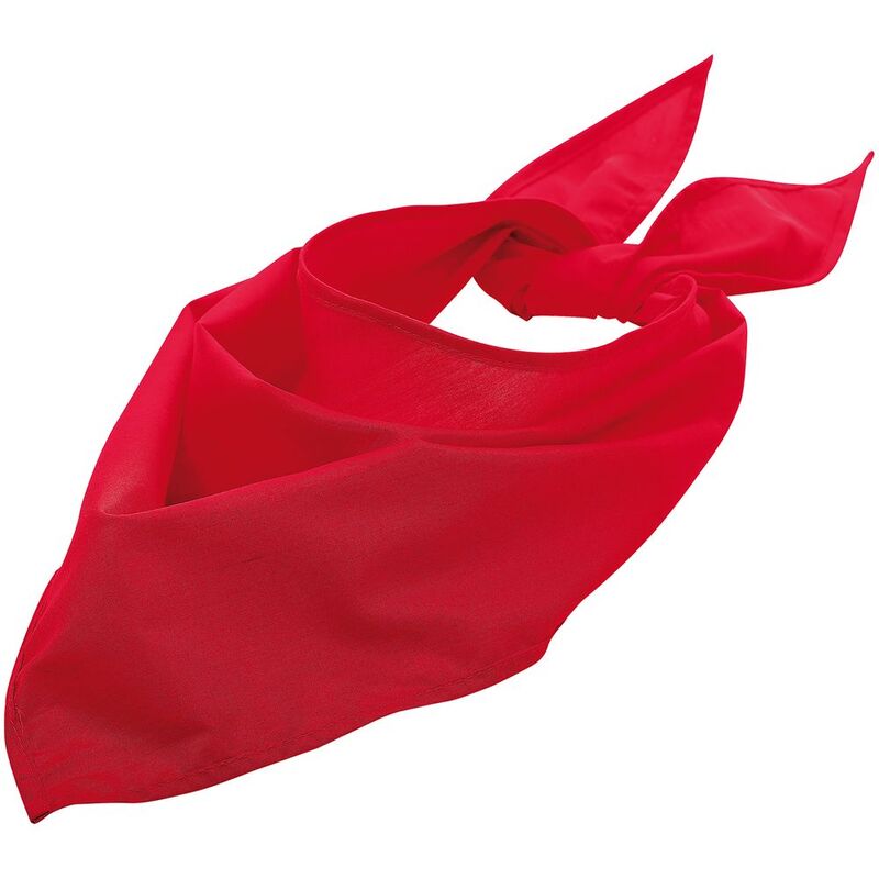 Шейный платок Bandana, красный с логотипом