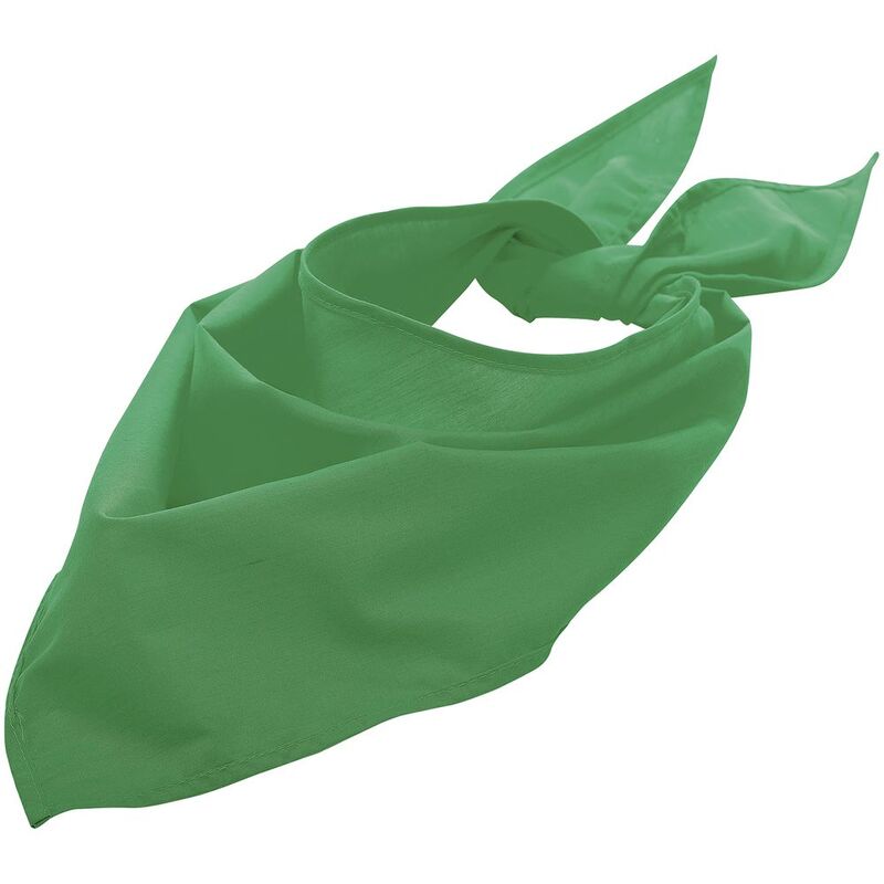 Шейный платок Bandana, ярко-зеленый с логотипом