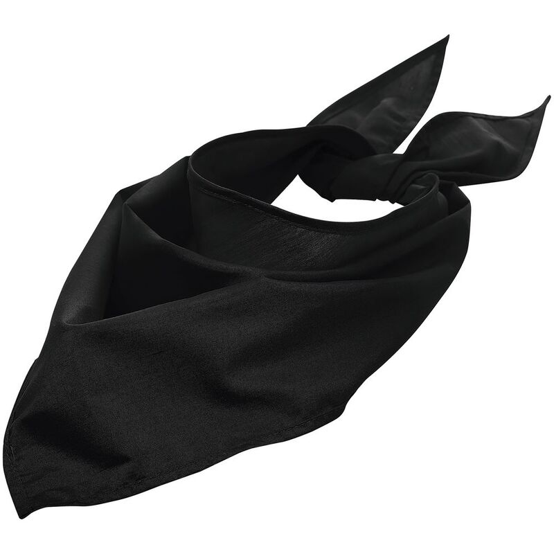 Шейный платок Bandana, черный с логотипом