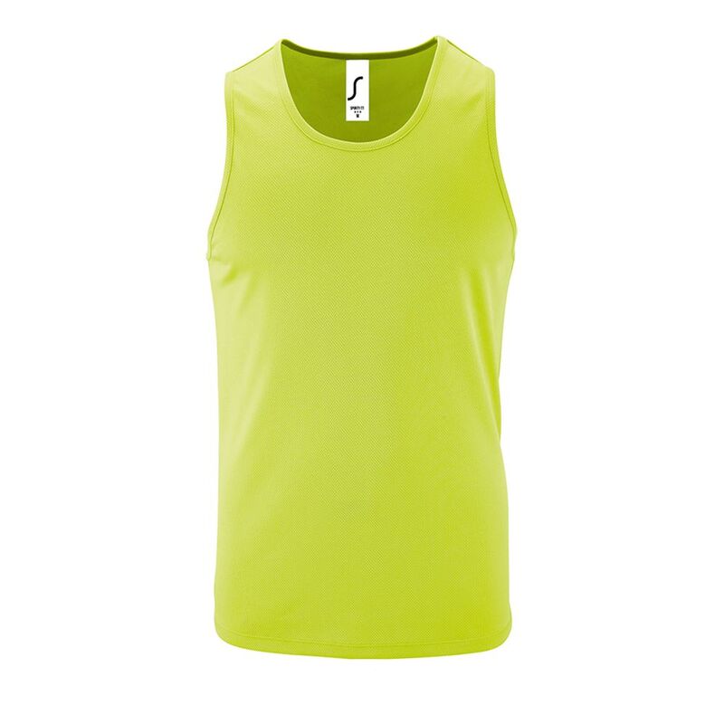 Майка мужская Sporty TT Men зеленое яблоко, размер 3XL с логотипом