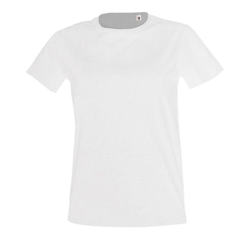 Футболка женская Imperial Fit Women белая, размер XL с логотипом