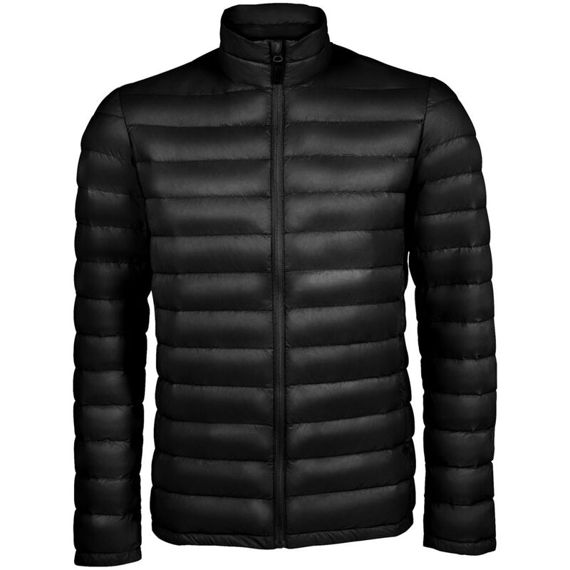 Куртка мужская Wilson Men черная, размер XXL с логотипом