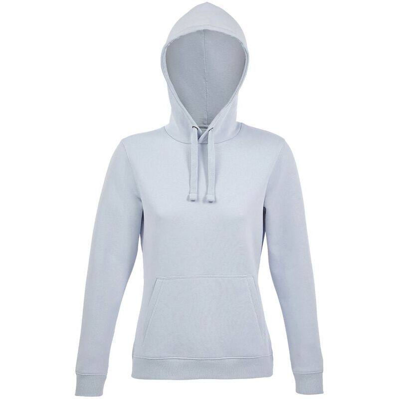 Толстовка женская Spencer Women, голубая, размер L с логотипом
