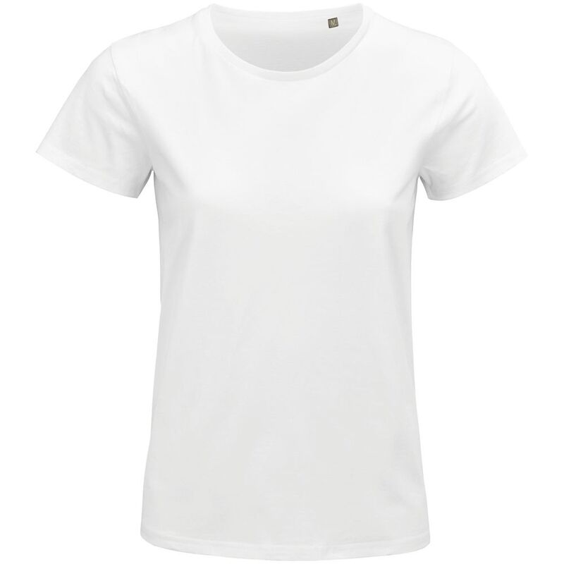 Футболка женская Pioneer Women, белая, размер 3XL с логотипом