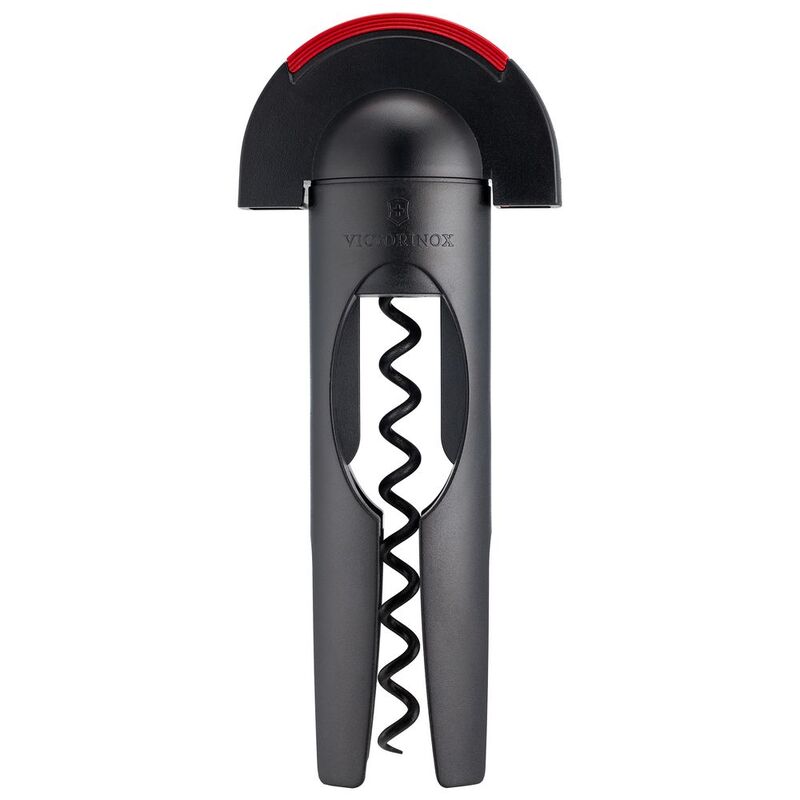 Штопор Victorinox Utensils, черный с логотипом
