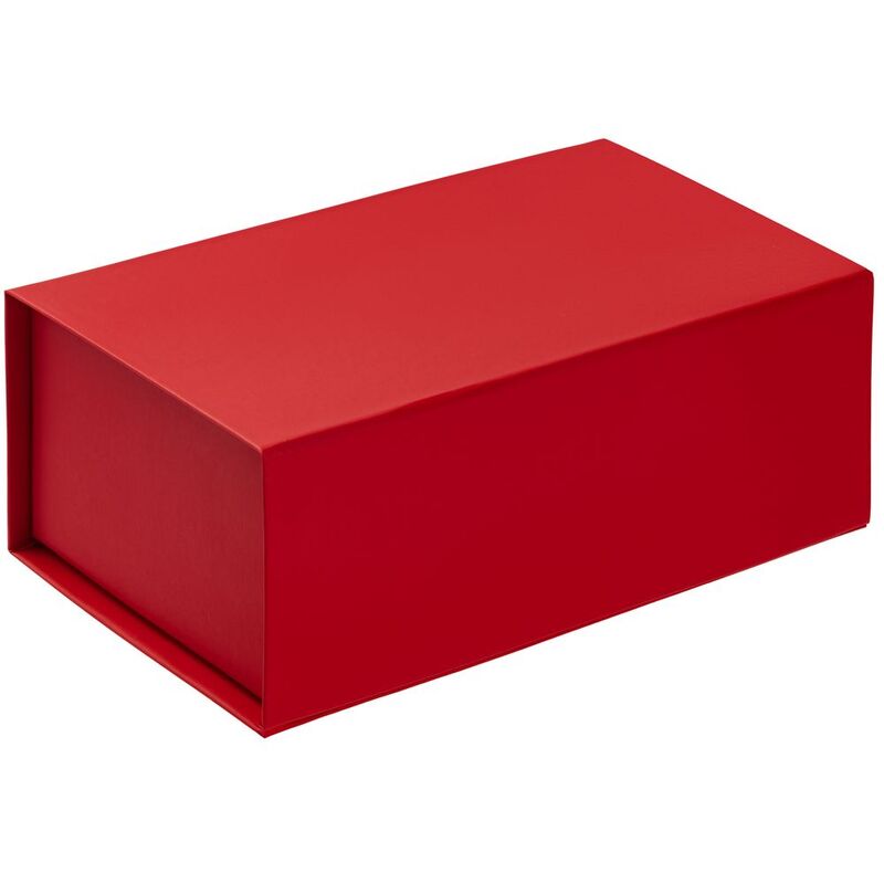 Коробка LumiBox, красная с логотипом