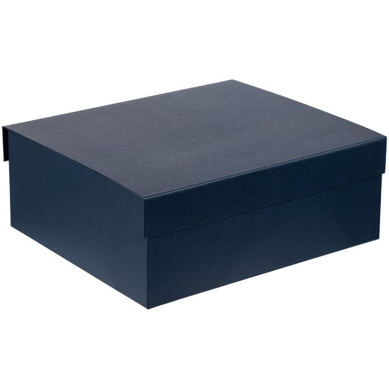Коробка My Warm Box, темно-синяя с логотипом