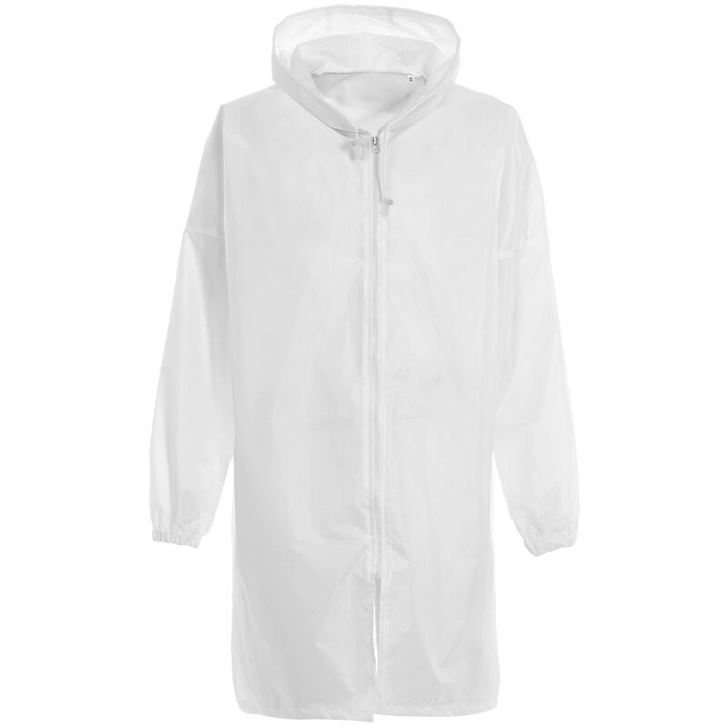Дождевик Rainman Zip, белый, размер 3XL с логотипом
