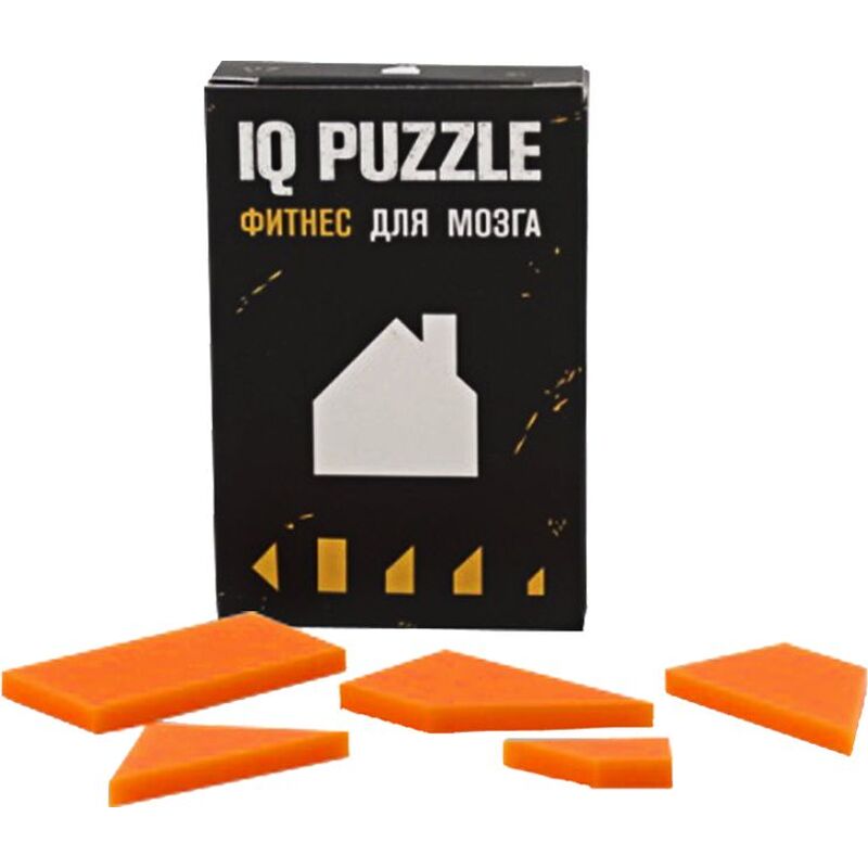 Головоломка IQ Puzzle, домик с логотипом