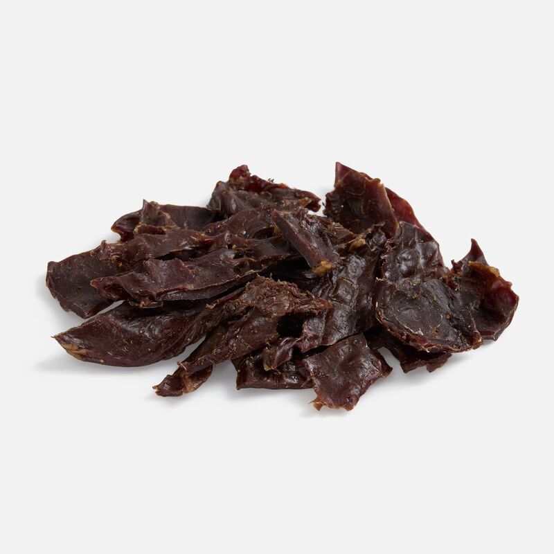 Сыровяленое мясо Meat Choice, оленина с логотипом