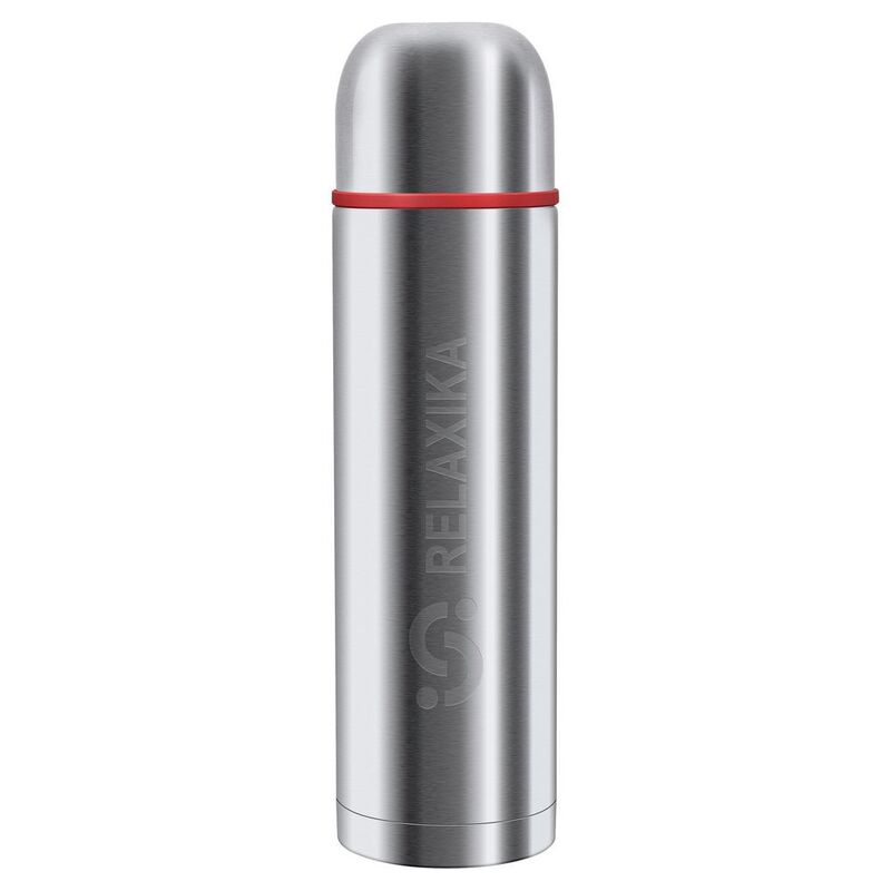 Термос Relaxika Duo 1200, стальной с логотипом
