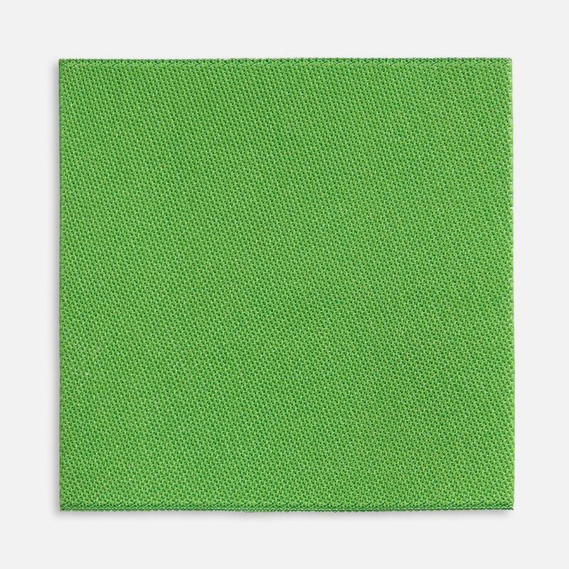 Лейбл тканевый Epsilon, L, зеленый (оливковый) с логотипом
