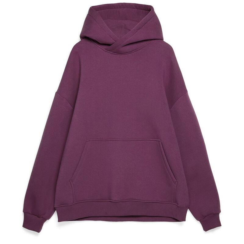 Худи Kulonga Oversize, фиолетовое, размер ХL/ХХL с логотипом