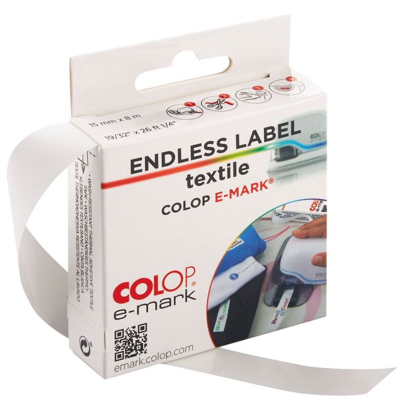 Термоклеевая лента Colop E-mark для текстиля с логотипом