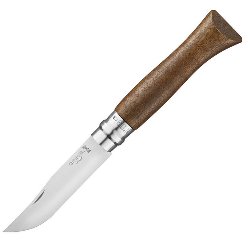 Нож Opinel No 9, орех с логотипом