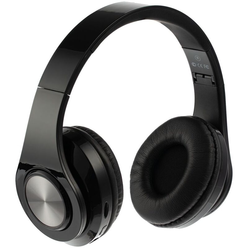 Беспроводные наушники Uniscend Sound Joy, черные с логотипом